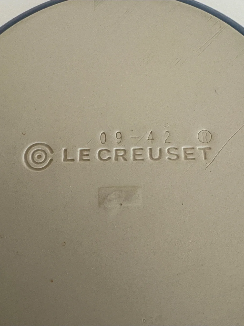 VINTAGE LE CREUSET STONEWARE PIE DISH